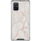 Rose Gold Marble Galaxy A71 5G Clear Case