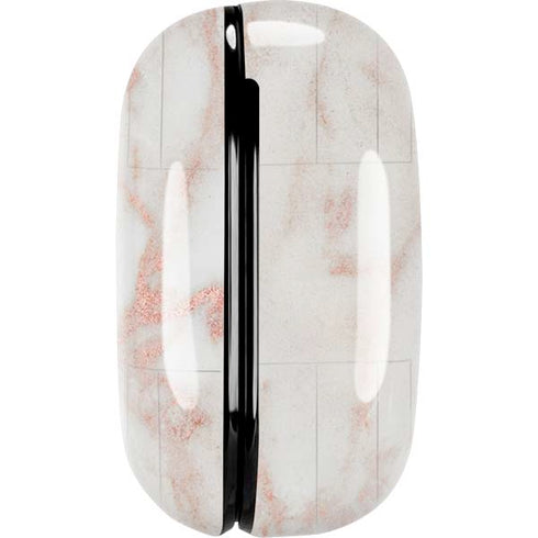 Rose Gold Marble Galaxy Buds Live Skin