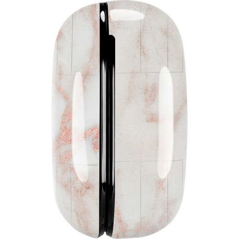 Rose Gold Marble Galaxy Buds Pro Skin