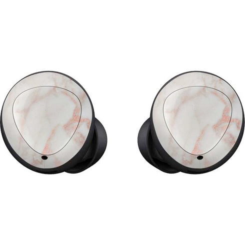 Rose Gold Marble Galaxy Buds Skin