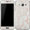 Rose Gold Marble Galaxy J3 Skin