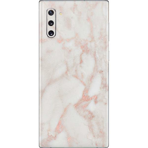 Rose Gold Marble Galaxy Note 10 Skin