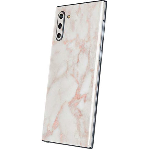 Rose Gold Marble Galaxy Note 10 Skin