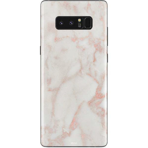 Rose Gold Marble Galaxy Note 8 Skin