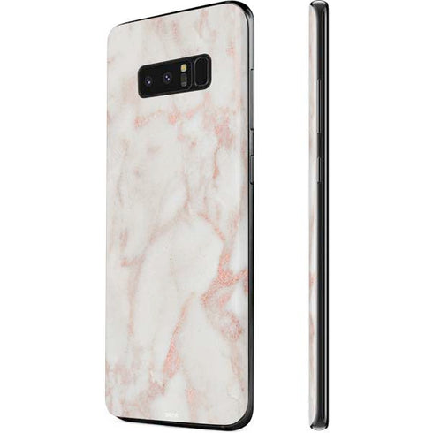 Rose Gold Marble Galaxy Note 8 Skin