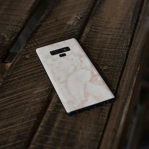 Rose Gold Marble Galaxy Note 9 Skin