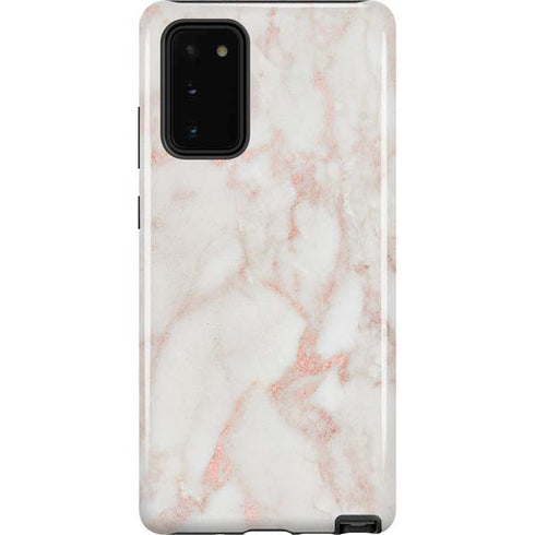 Rose Gold Marble Galaxy Note20 5G Pro Case