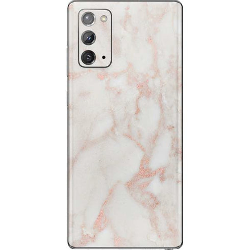 Rose Gold Marble Galaxy Note20 5G Skin