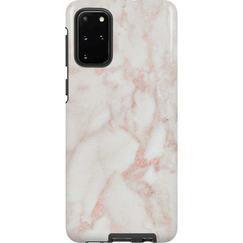 Rose Gold Marble Galaxy S20 Plus Pro Case