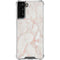 Rose Gold Marble Galaxy S21 FE Clear Case