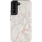 Rose Gold Marble Galaxy S22 Pro Case