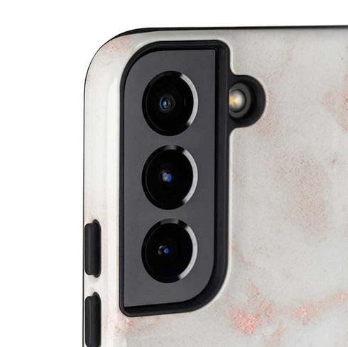 Rose Gold Marble Galaxy S22 Pro Case