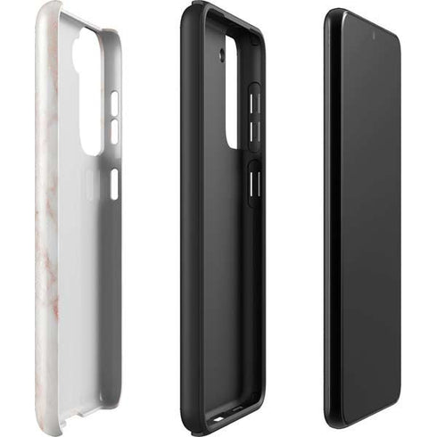 Rose Gold Marble Galaxy S22 Pro Case