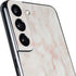 Rose Gold Marble Galaxy S22 Skin