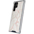 Rose Gold Marble Galaxy S22 Ultra Clear Case