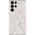 Rose Gold Marble Galaxy S22 Ultra Skin