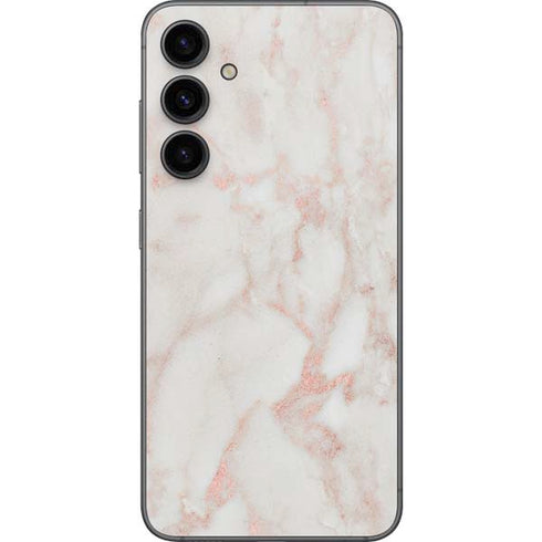 Rose Gold Marble Galaxy S23 FE Skin