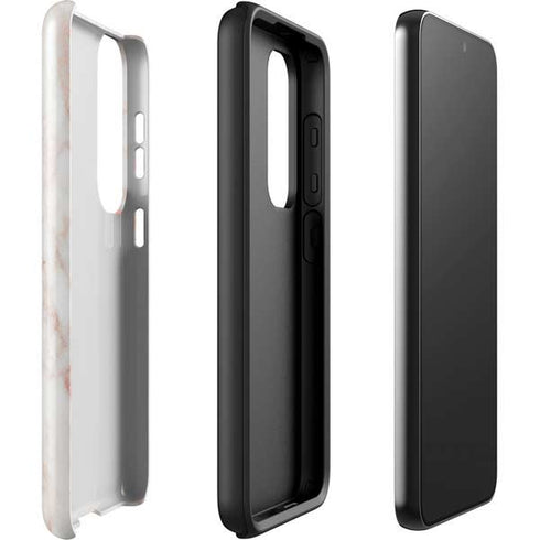 Rose Gold Marble Galaxy S23 Plus Pro Case