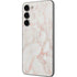 Rose Gold Marble Galaxy S23 Plus Skin