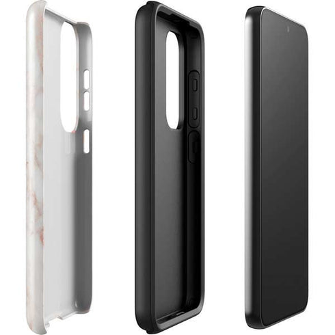 Rose Gold Marble Galaxy S23 Pro Case