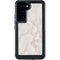 Rose Gold Marble Galaxy S23 Waterproof Case