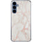 Rose Gold Marble Galaxy S24 Clear Case