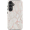 Rose Gold Marble Galaxy S24 Plus Impact Case