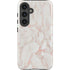 Rose Gold Marble Galaxy S24 Plus Impact Case