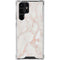Rose Gold Marble Galaxy S24 Ultra Clear Case