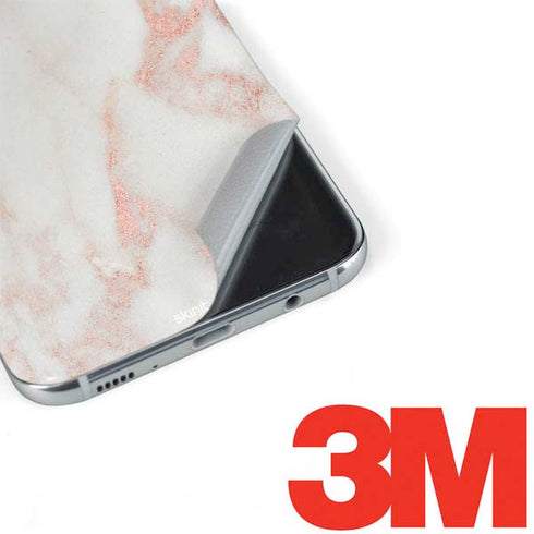 Rose Gold Marble Galaxy S8 Skin