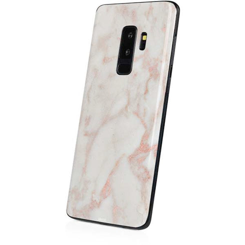 Rose Gold Marble Galaxy S9 Plus Skin