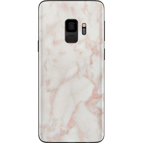 Rose Gold Marble Galaxy S9 Skin