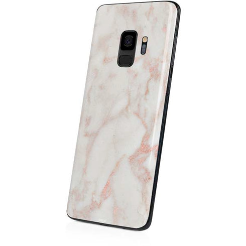 Rose Gold Marble Galaxy S9 Skin