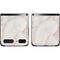 Rose Gold Marble Galaxy Z Flip Skin