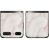 Rose Gold Marble Galaxy Z Flip Skin
