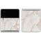 Rose Gold Marble Galaxy Z Flip4 5G Skin