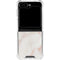 Rose Gold Marble Galaxy Z Flip5 5G Clear Case