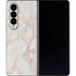 Rose Gold Marble Galaxy Z Fold4 5G Skin