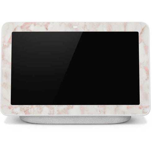 Rose Gold Marble Google Home Hub Skin