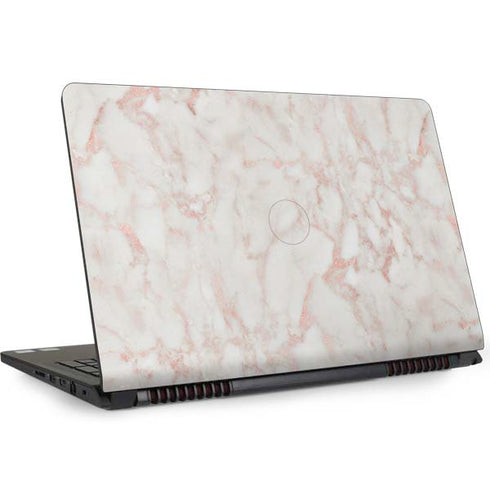 Rose Gold Marble Dell Inspiron Skin