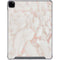 Rose Gold Marble iPad Pro 12.9in (2020) Clear Case