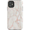 Rose Gold Marble iPhone 11 Impact Case