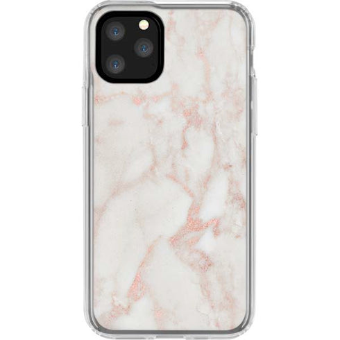 Rose Gold Marble iPhone 11 Pro Clear Case
