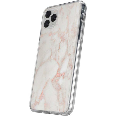 Rose Gold Marble iPhone 11 Pro Clear Case