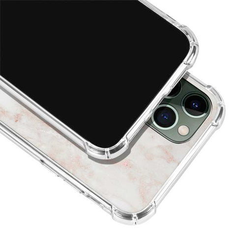 Rose Gold Marble iPhone 11 Pro Max Clear Case