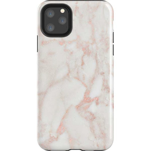 Rose Gold Marble iPhone 11 Pro Max Impact Case