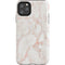Rose Gold Marble iPhone 11 Pro Max Impact Case
