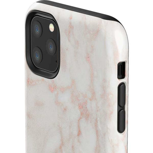 Rose Gold Marble iPhone 11 Pro Max Impact Case