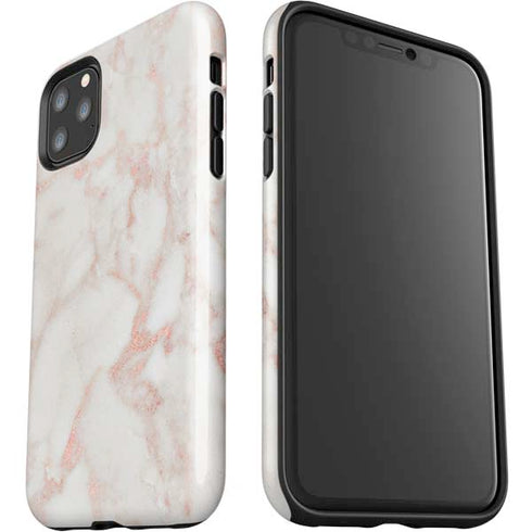 Rose Gold Marble iPhone 11 Pro Max Impact Case