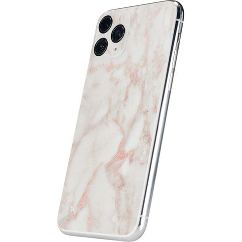 Rose Gold Marble iPhone 11 Pro Skin